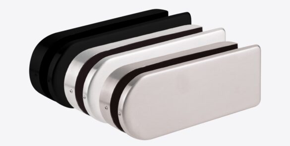 Como lograr un acabado premium en puertas de vidrio con la gama de colores Serie HK: Negro, Plata e Inox